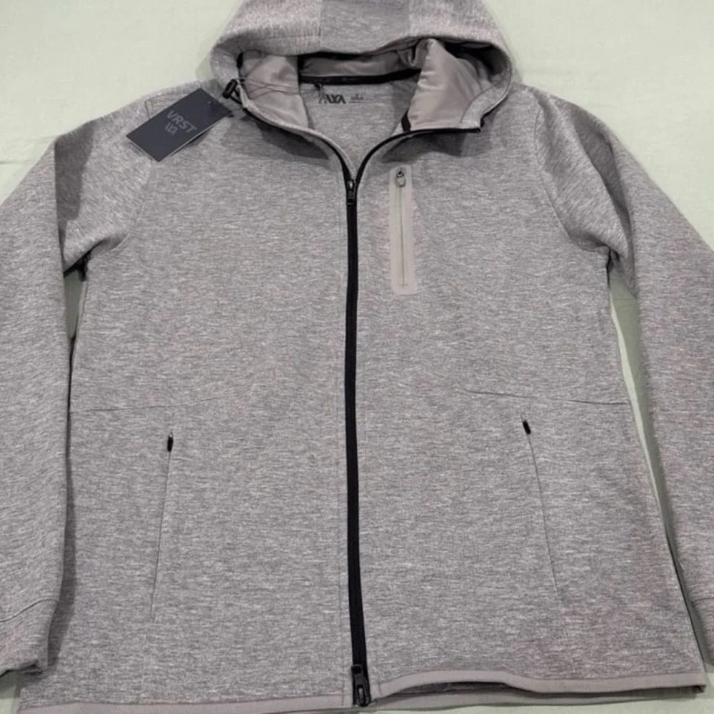VRST Pinnacle Fleece Full Zip‎ Hooded Jacket Men's Small